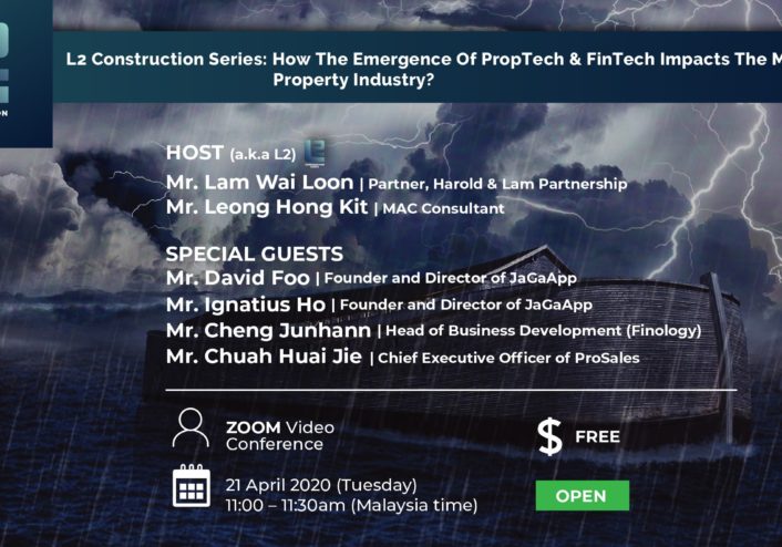 L2 Construction Series: How The Emergence Of PropTech & FinTech Impacts The Malaysian Property Industry? AI