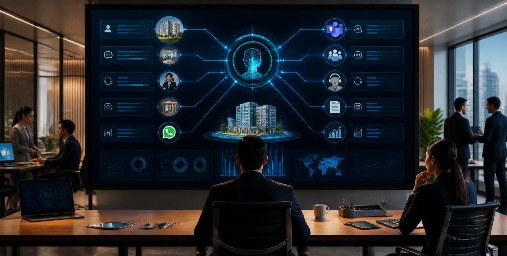 5 AI Digital Transformation: 5 Powerful Communication Fixes in Property Developer AI digital transformation dashboard unifying communication across departments