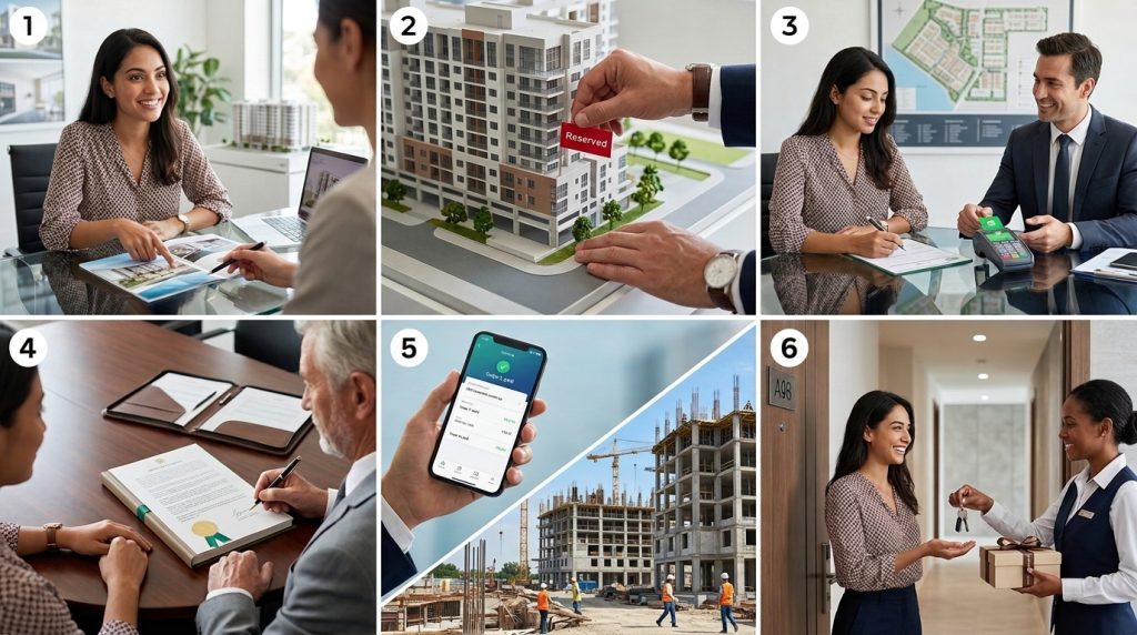 Property Sales Booking Gaps: 5 New AI Solutions for Developers Stages of Purchase Steps for property sales booking for developers